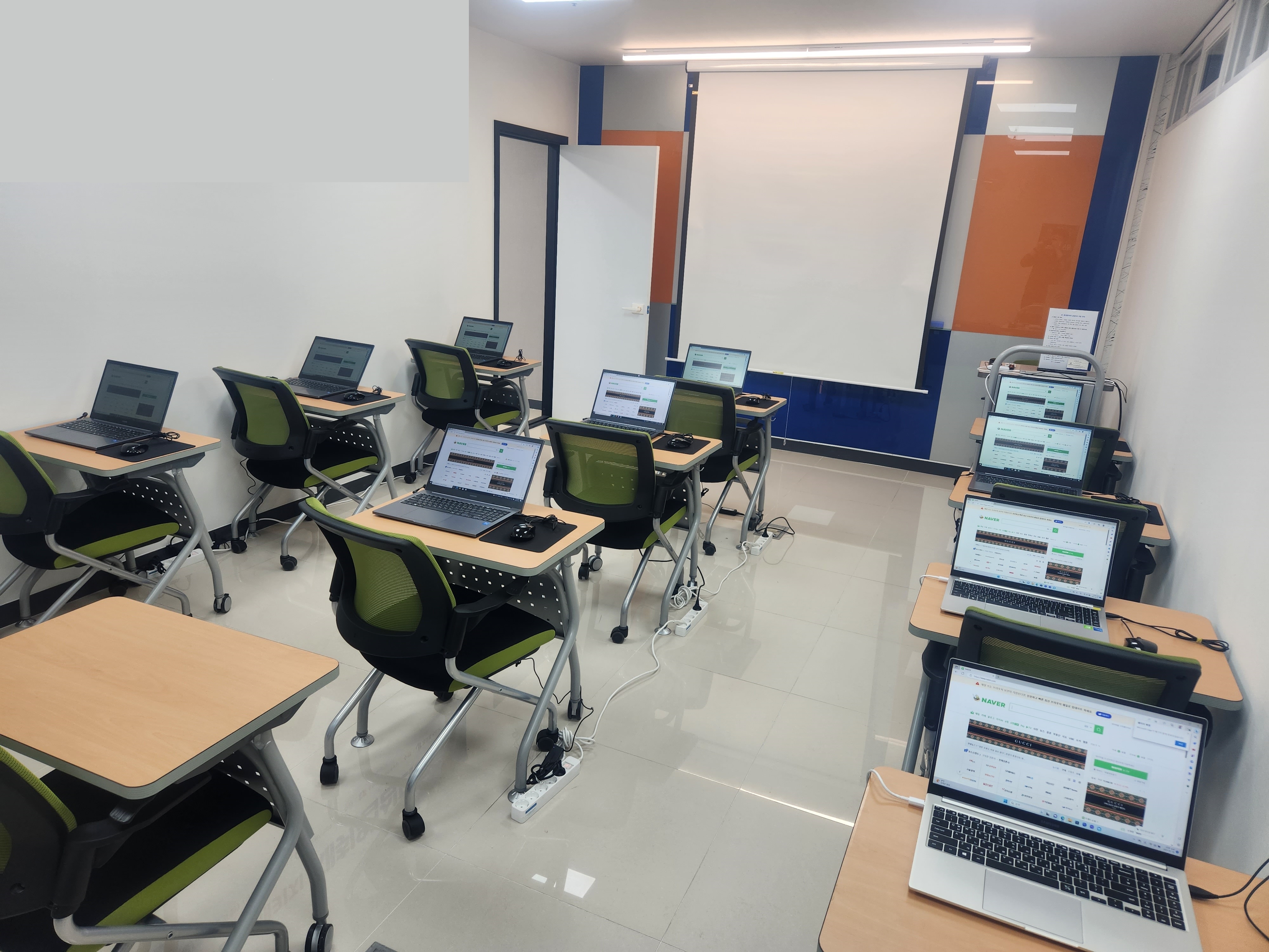 기업 교육용 전산장비 세팅