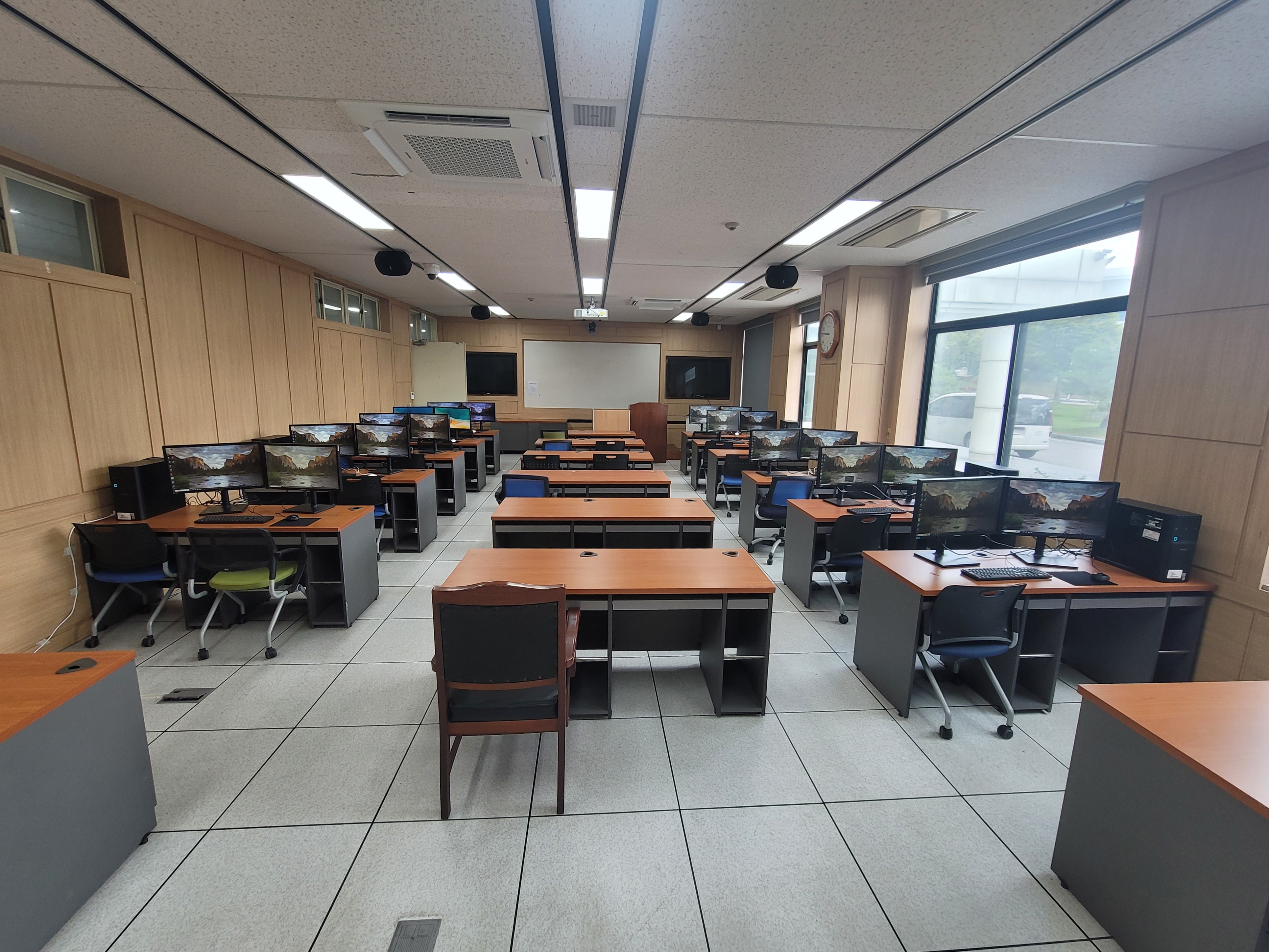 대학교 입시시험용 전산장비 세팅
